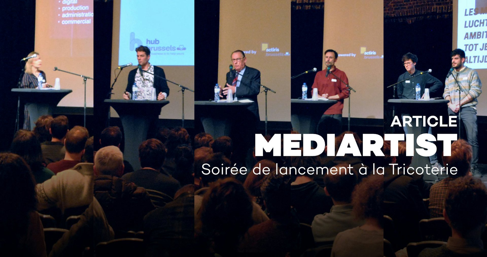 Soirée de lancement mediartist