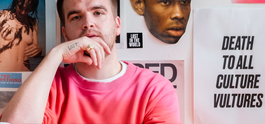 Zelfstandig art director Davy Denduyver