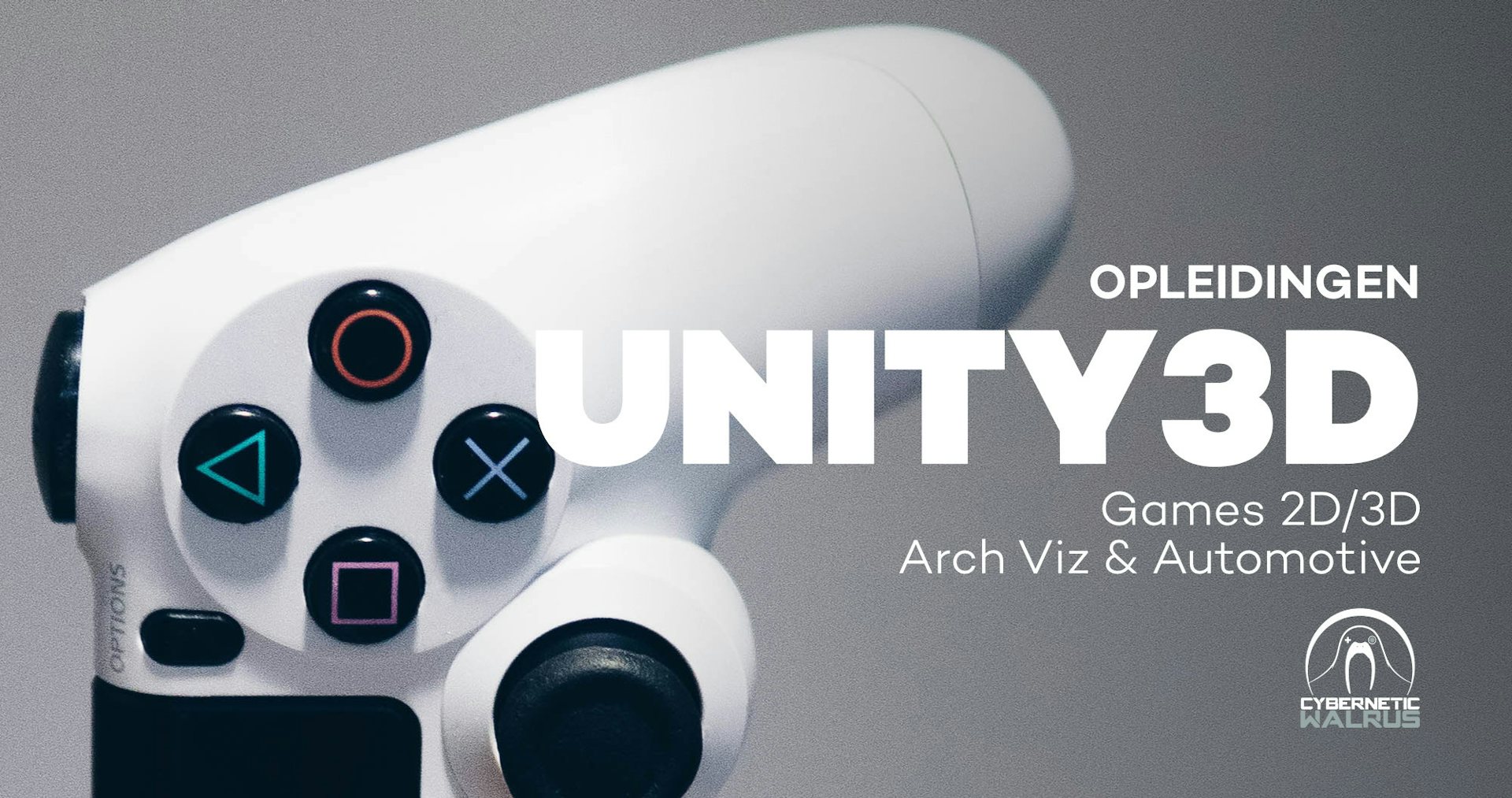 Officiële Unity Authorized trainingen met Cybernetic Walrus en